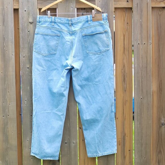 WIND RIVER Men's Denim Jeans 42X30 Light Wash STRAIGHT LEG BNWOT - Picture 2 of 3